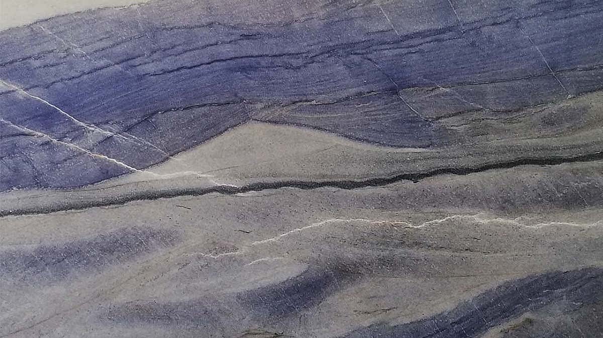 Azul Macaubas Mermer